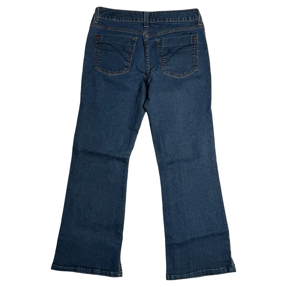 DKNY Jeans Soho Bootcut Stretch Dark Wash Denim Women‎ 12S